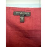 Eileen Fisher  Sleeveless Dress Burgundy Sequin Detail Women's Plus Size 1X Photo 2