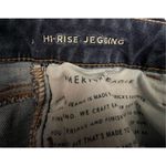 American Eagle  Super Distressed Dark Wash High Rise Denim Jeggings Photo 5