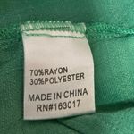 Princess Polly Green V-neck Wrap Style Tie Waist Balloon Sleeve Beach Crop Top 4 Photo 3