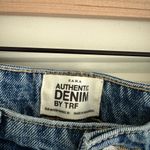 ZARA Authentic Denim By TRF Straight Leg Medium Wash Jeans Size 8 Photo 4