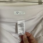 Gym Shark Womens Lg White Skirt Skort Golf Shorts Pockets Tennis Active Gymshark Photo 3