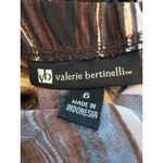 Valerie Bertinelli Boho Maxi Dress with Beaded Broach Size 6 Brown Photo 6