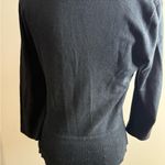 Erin London Black 3/4 sleeve sweater top small Photo 3