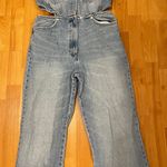 ZARA Denim Jumpsuit Photo 4