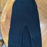 Free People Knit Skirt Ribbed Midi Photo 0