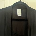 Gap Maternity Black Pajama Set Cami Robe Pants Size Large Modal Soft Photo 3