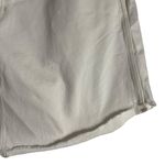 Madewell  Rigid Denim A-Line Off White Dolphin Hem Mini Skirt Size 33 Photo 4