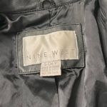 Nine West Leather Jacket Coat Black S Small Photo 3