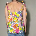 Oddi Super Cute Multicolor Floral Top Size Medium NWT Photo 1