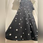 Abound LIKE NEW  Black & White Daisy Floral Patterned Short Sleeve Mini Dress XS Photo 8