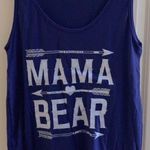 “Mama Bear” Maternity Sleeveless Tank Tee Photo 0