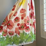 Anna Sui Anthropologie Women's SM Poppies Halter Backless Lined Dainty Silk Blen Photo 4