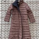 VTG Snowbird Denver long puffer down filled reversible winter coat parka MEDIUM Tan Photo 0