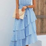 Amazon  Dress Blue Photo 1