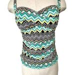 La Blanca Hike Hawaii Sahara chevron tankini top Photo 0