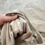 Abercrombie & Fitch Curve Love Vegan Leather Slim Flare Pants in Taupe 29/8 Photo 10