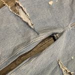 ZARA NWOT Mid Waist Ripped Cut Out Straight Leg Jeans - Size: 2 Photo 11