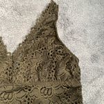 Altar'd State Forest Green Lace Bralette Photo 2