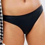 Pull & Bear Black Cheeky Bikini Bottoms Small Photo 0