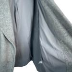 J.Jill Wool Blend Lined Pocket Single Breasted Coat, Jacket Gray Womens Size XL Photo 8