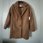 Daily Ritual Brown Teddy Jacket Tan Photo 6