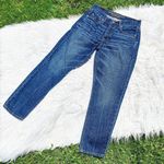 American Eagle  AE Vintage Hi-Rise Size 2 Short Jeans Blue Summer Cropped Trendy Photo 0