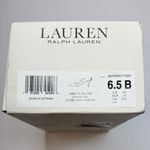 Ralph Lauren Lauren Lanette Crocodile Embossed Leather Pumps- Size 6.5 Photo 2