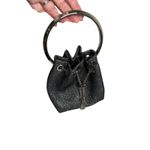 Jimmy Choo  NWT Bon Bon Bag in Black Glitter Fabric Photo 5