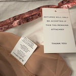 For Love & Lemons NWT Luna Metallic Mini Dress by  at Free People, Rose Size XS Photo 6