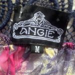 Angie  sheer floral blouse / coverup Photo 9