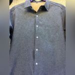 None Classic Gray Women's Button-Up Sweatshirt Photo 5