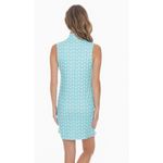 NWT Cabana Life Cote d'Azur 1/4 Zip Sleeveless Sun Protection Dress Size Large Blue Photo 1