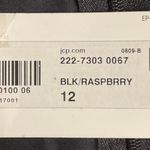 Nicole by Nicole Miller High Low Tank Dress Size 12 Black Red Sleeveless Photo 13