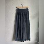 🖤Lakhays from the Himalayas Black Open Leg Full Slit Linen Pants Size undefined Photo 1