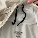 NEW Flex’N women’s tan cream brown lined drawstring pull on athletic shorts XL Tan Photo 6