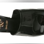 Sam & Libby  Womens Size 10 Kaia  Platform Mule Sandal Patent Black 4” Heel New Photo 6