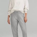 Lululemon Cotton Cashmere Knit Mid-Rise Jogger Heathered Grey Size 2 NWOT Photo 0