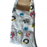 J.Crew  Trouser Holiday Style Socks One Size NWT Photo 0