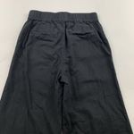 Michael Stars  Charcoal Linen Blend High Rise Wide Leg Pant S Photo 5