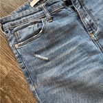 Pilcro  Anthropologie Slim Boyfriend Jeans Distressed Medium‎ Wash Photo 2
