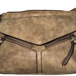 American Eagle  Brown Faux Leather Crossbody Purse Photo 2