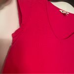 Three Dots  Double Gauze Top Women’s Size Small Fuchsia Pink 100% Cotton Blouse Photo 2