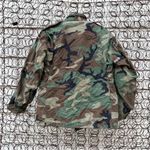 Vintage Old School Camo US Army Airborne Coat Cold Weather Field Medium Short Photo 3
