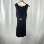 Emory park Front Cut Out Sleeveless Mini Dress in Black Size Medium Photo 1