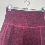 Beyond Yoga Iconic Silhouette Leggings Heather Red High Waist Athleisure Sz S Photo 7