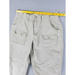 American Eagle  Outfitters Cargo Khakis Womens Size 6 Beige Cotton Pants Photo 6