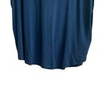 Gaiam Women Yoga Hoodie Top M Blue Color Block Soft Stretch Lounge Activewear Photo 8