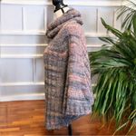 Anthropologie Maison Pholya Knit Cowl Neck Poncho Sweater L/XL - Cottagecore Photo 1