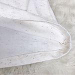 VINTAGE 80s Fit & Flare Sleeveless Shirt Dress Midi Ivory Brown Plus Size 14 16 White Photo 6