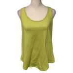 Fabletics  Women’s Neon Yellow Oversized Tank Top Size Medium Photo 1